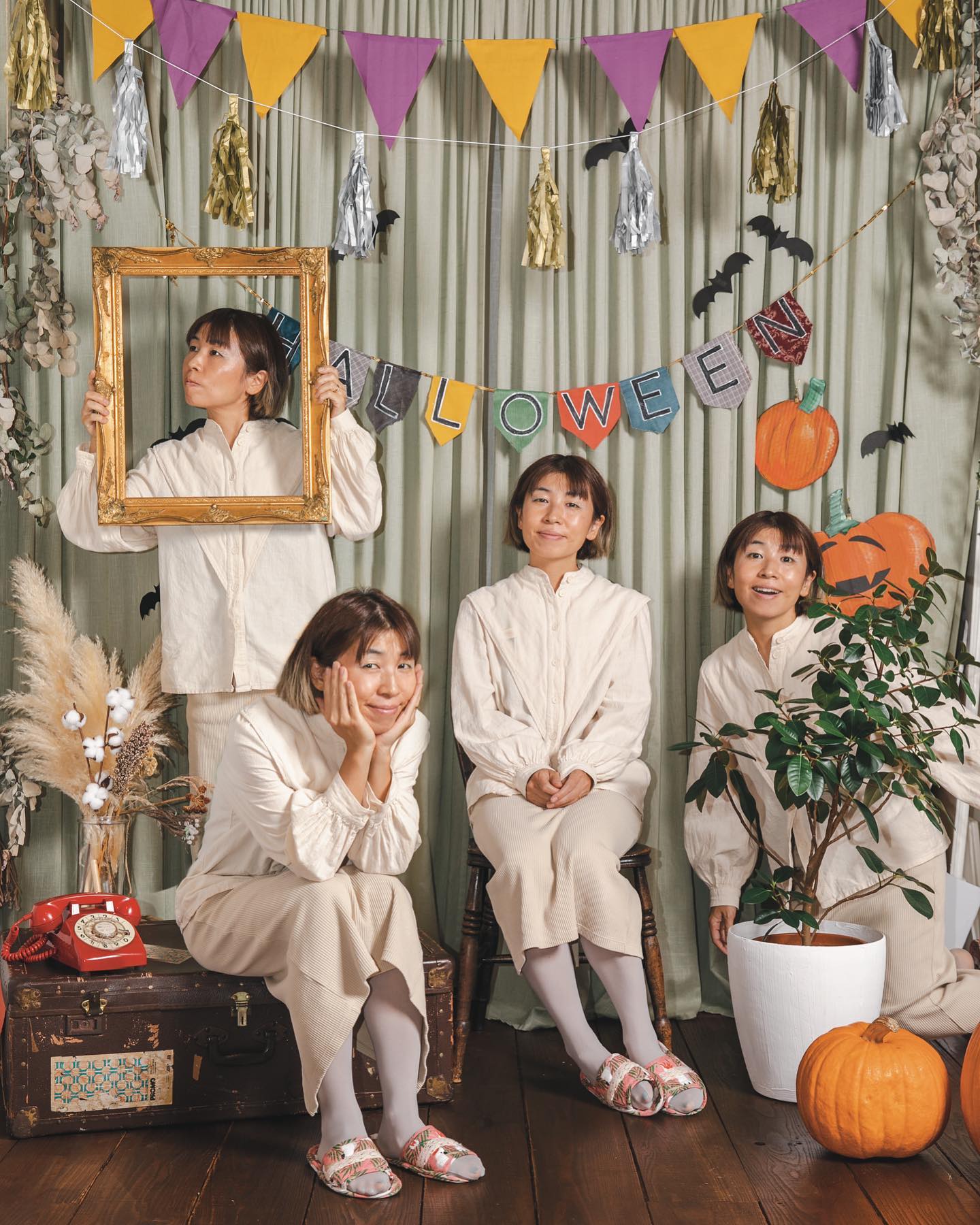 ハロウィン夜バージョンのテスト撮り📸day2#ハム松くん#hamuこどもハロウィン2022#タイマーde自撮り#ハロウィン#ハロウィン2022