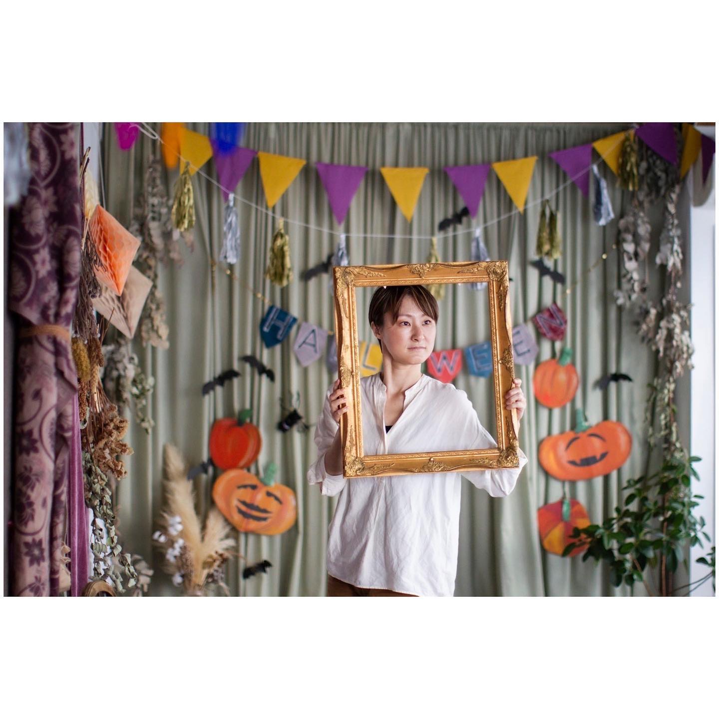 きめっ！！🖼いいお顔は額装しときましょ〜ピカピカ楽しーいいお顔、いただきました❣️❣️🤭ありがとうございます！#hamuこどもハロウィン2022