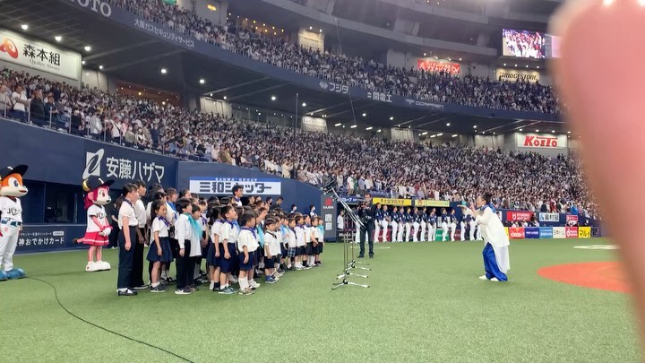 #にこにーず子ども合唱団 #京セラドーム